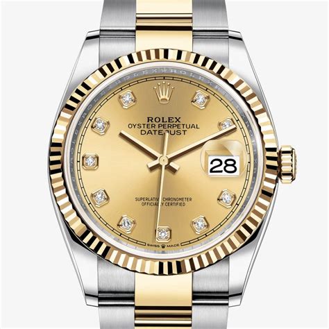 rolex oro 36mm.